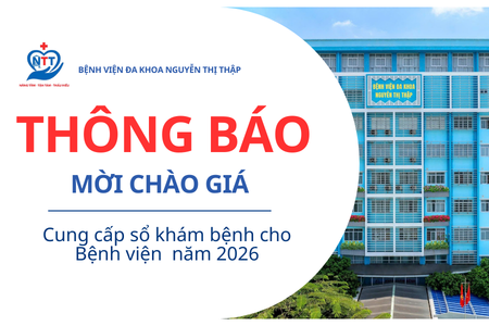 Thông báo Mời chào giá Cung cấp sổ khám bệnh cho Bệnh viện năm 2026