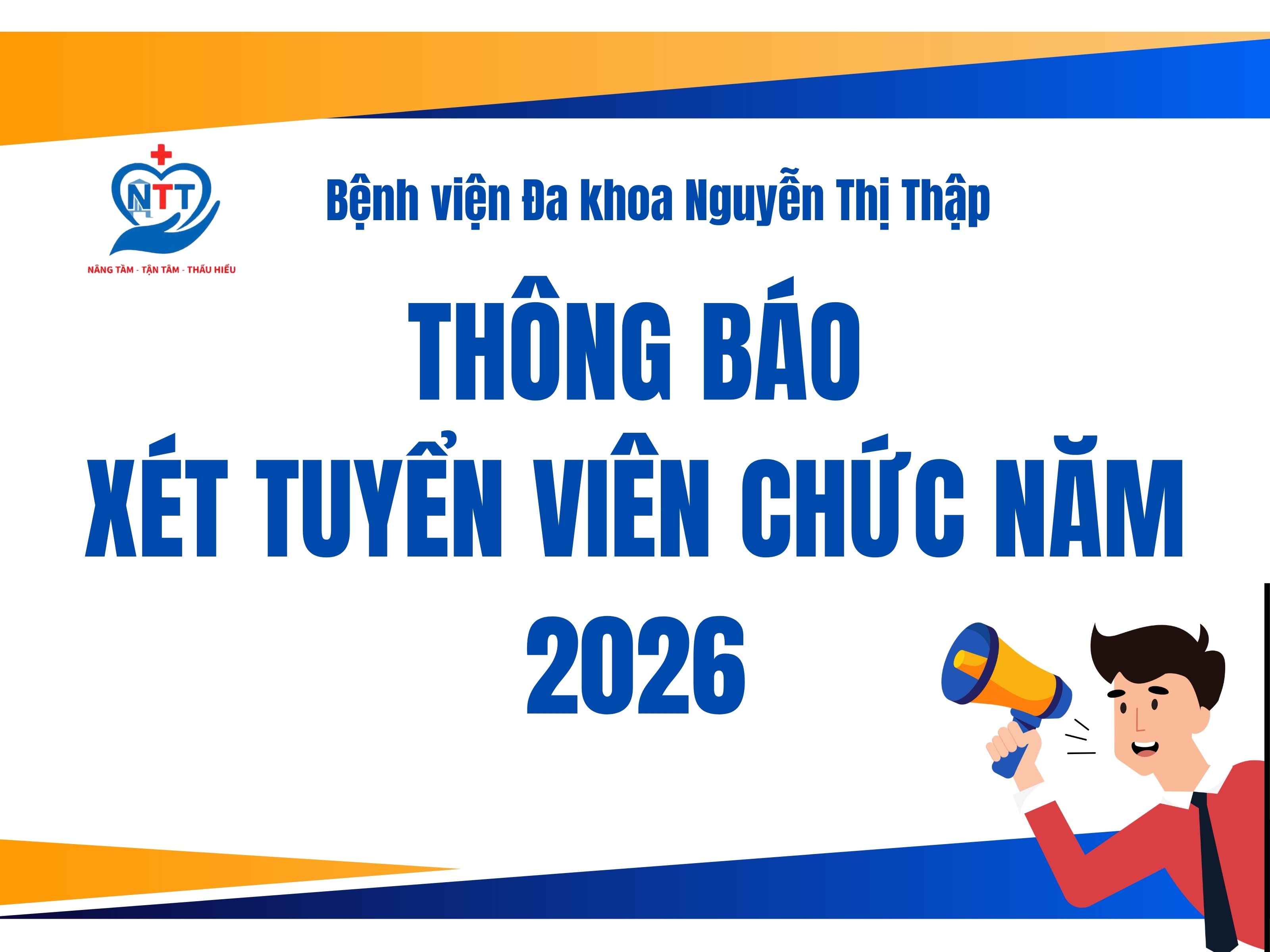 THÔNG BÁO XÉT TUYỂN VIÊN CHỨC NĂM 2026