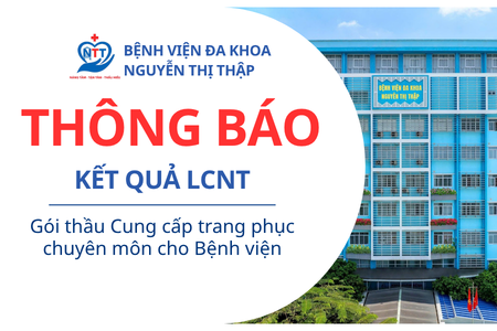 Thông báo Kết quả LCNT Gói thầu Cung cấp trang phục chuyên môn cho Bệnh viện