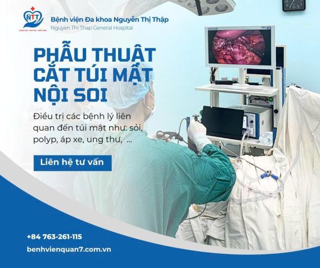 PHẪU THUẬT NỘI SOI CẮT TÚI MẬT – GIẢI PHÁP AN TOÀN CHO NGƯỜI BỆNH SỎI MẬT