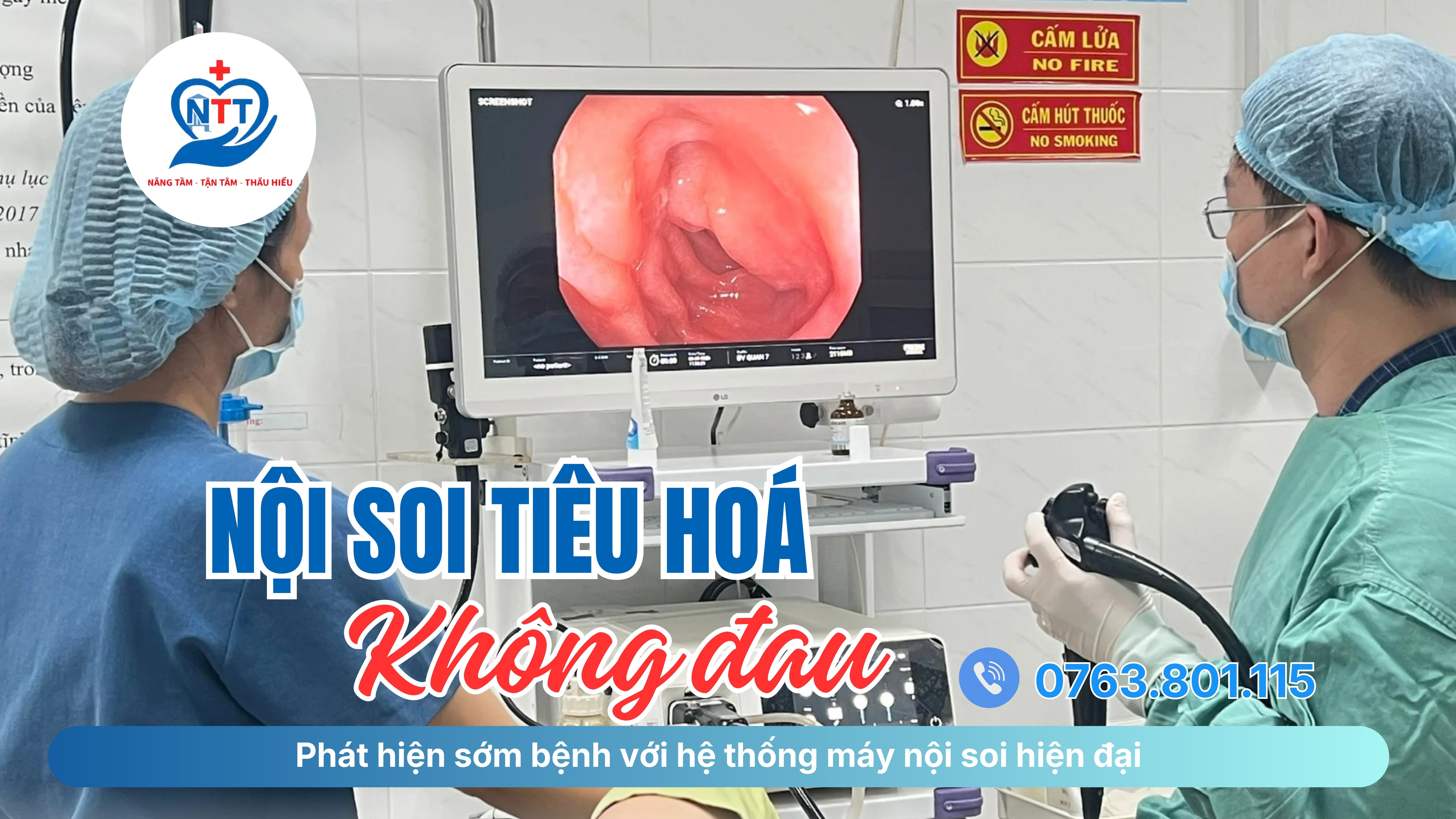 NỘI SOI TIÊU HOÁ KHÔNG ĐAU – PHÁT HIỆN SỚM BỆNH VỚI HỆ THỐNG MÁY NỘI SOI HIỆN ĐẠI 