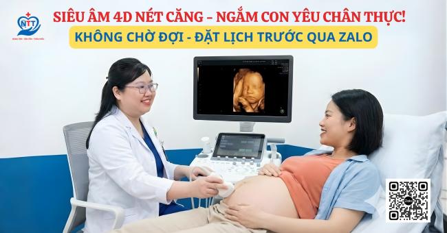 TRẢI NGHIỆM SIÊU ÂM 4D THẾ HỆ MỚI TẠI BỆNH VIỆN ĐA KHOA NGUYỄN THỊ THẬP