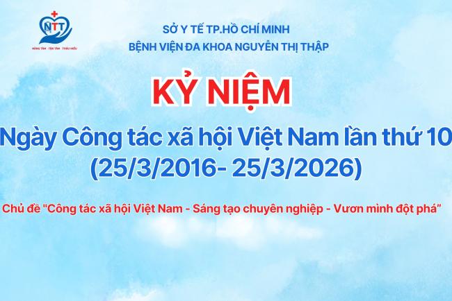 HƯỞNG ỨNG NGÀY CÔNG TÁC XÃ HỘI VIỆT NAM 25/3  Mỗi tấm lòng – Một hành động vì người bệnh yếu thế 