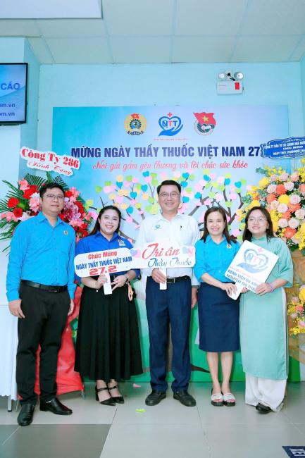  SÔI NỔI CHUỖI HOẠT ĐỘNG CHÀO MỪNG NGÀY THẦY THUỐC VIỆT NAM 27/02 TẠI BỆNH VIỆN ĐA KHOA NGUYỄN THỊ THẬP 