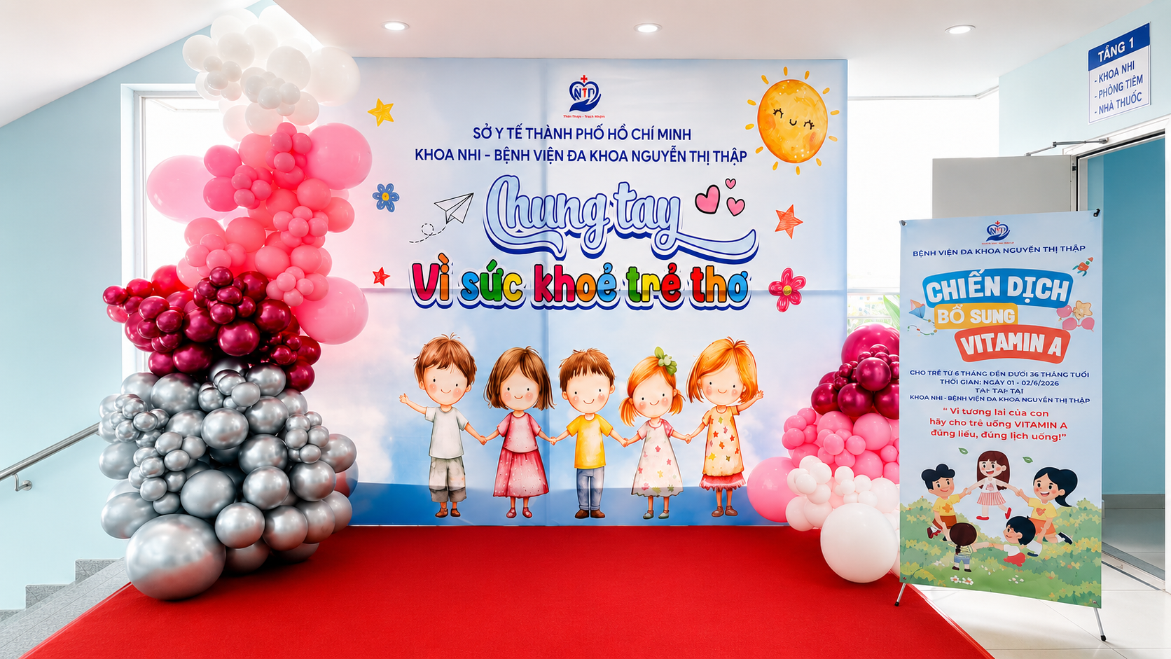 CHUNG TAY VÌ SỨC KHỎE TRẺ THƠ