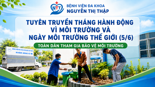 HƯỞNG ỨNG THÁNG HÀNH ĐỘNG VÌ MÔI TRƯỜNG VÀ NGÀY MÔI TRƯỜNG THẾ GIỚI 5/6