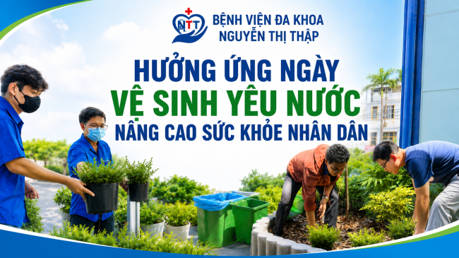 HƯỞNG ỨNG NGÀY VỆ SINH YÊU NƯỚC NÂNG CAO SỨC KHỎE NHÂN DÂN
