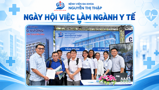 BỆNH VIỆN ĐA KHOA NGUYỄN THỊ THẬP THAM GIA NGÀY HỘI VIỆC LÀM NGÀNH Y TẾ LẦN THỨ IV NĂM 2026