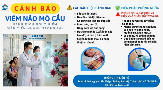 CẢNH BÁO KHẨN: VIÊM NÃO MÔ CẦU TẤN CÔNG HỌC SINH!
