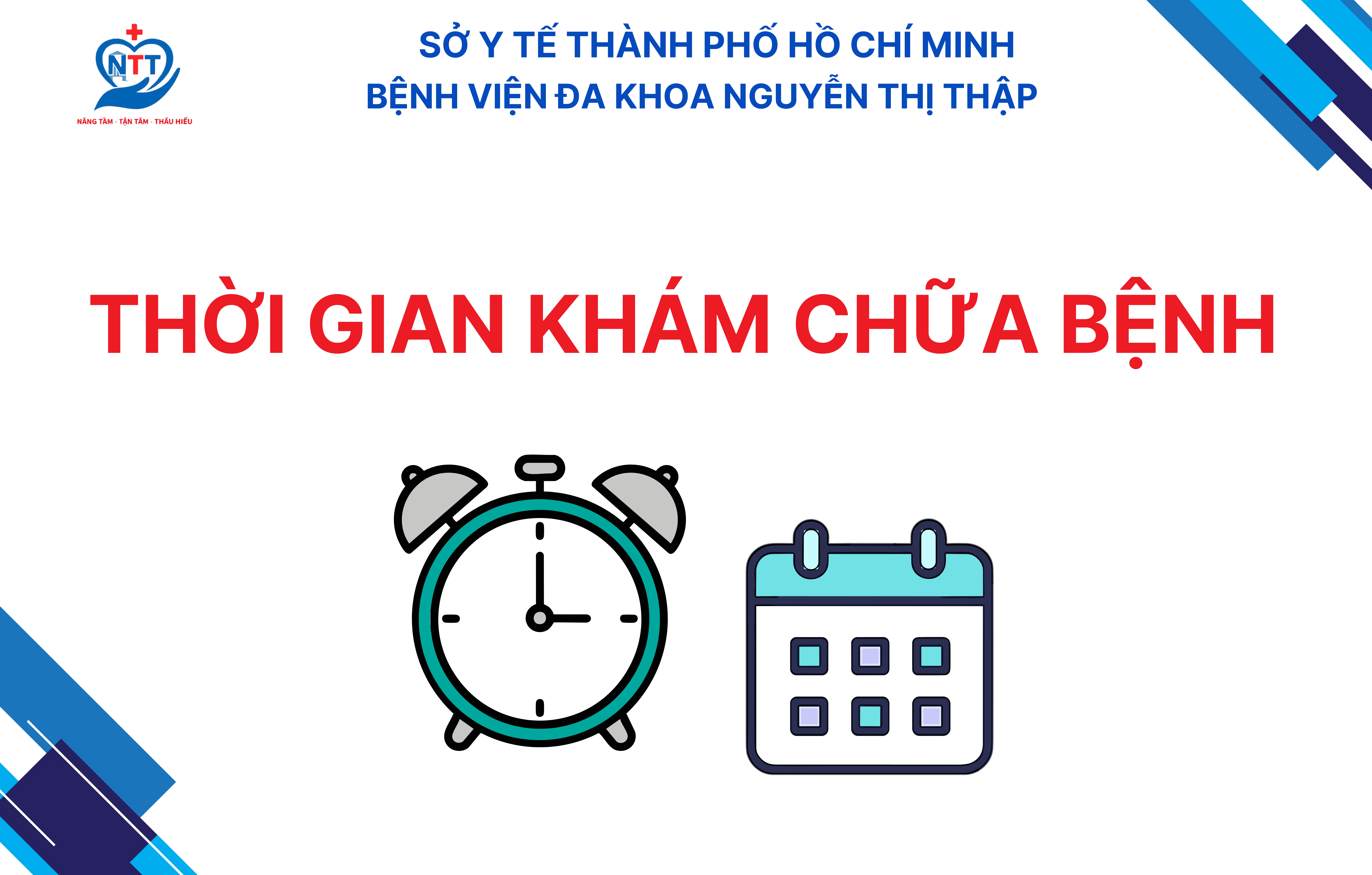 Thời gian khám chữa bệnh tại bệnh viện đa khoa Nguyễn Thị Thập