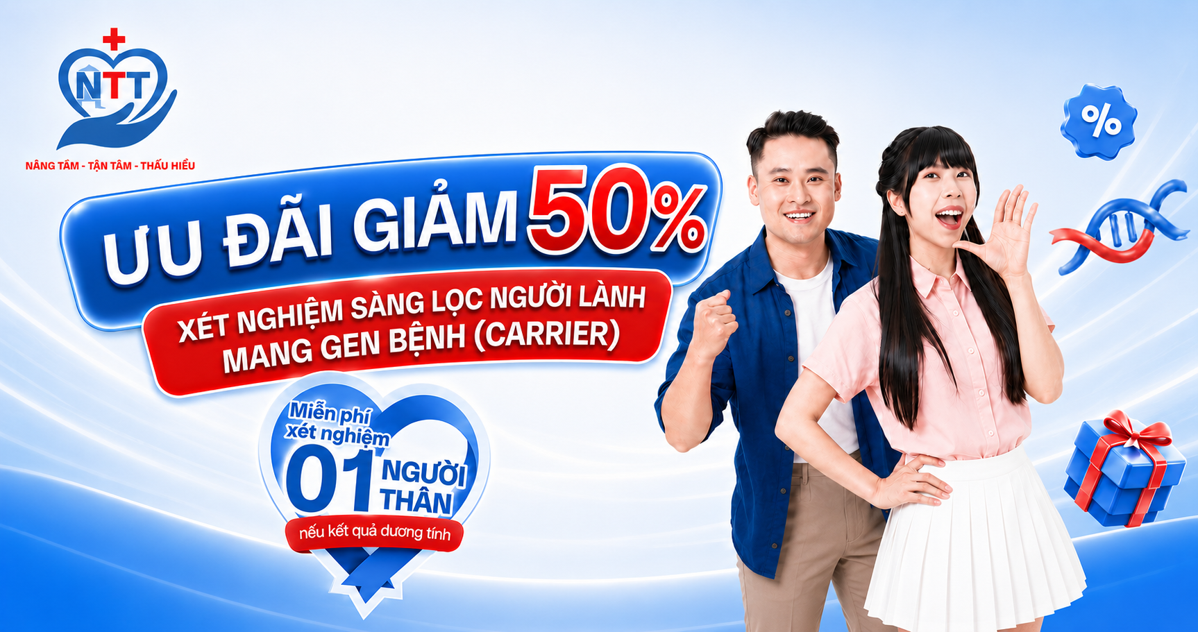 BẠN KHỎE MẠNH… NHƯNG VẪN CÓ THỂ ÂM THẦM MANG GEN BỆNH DI TRUYỀN