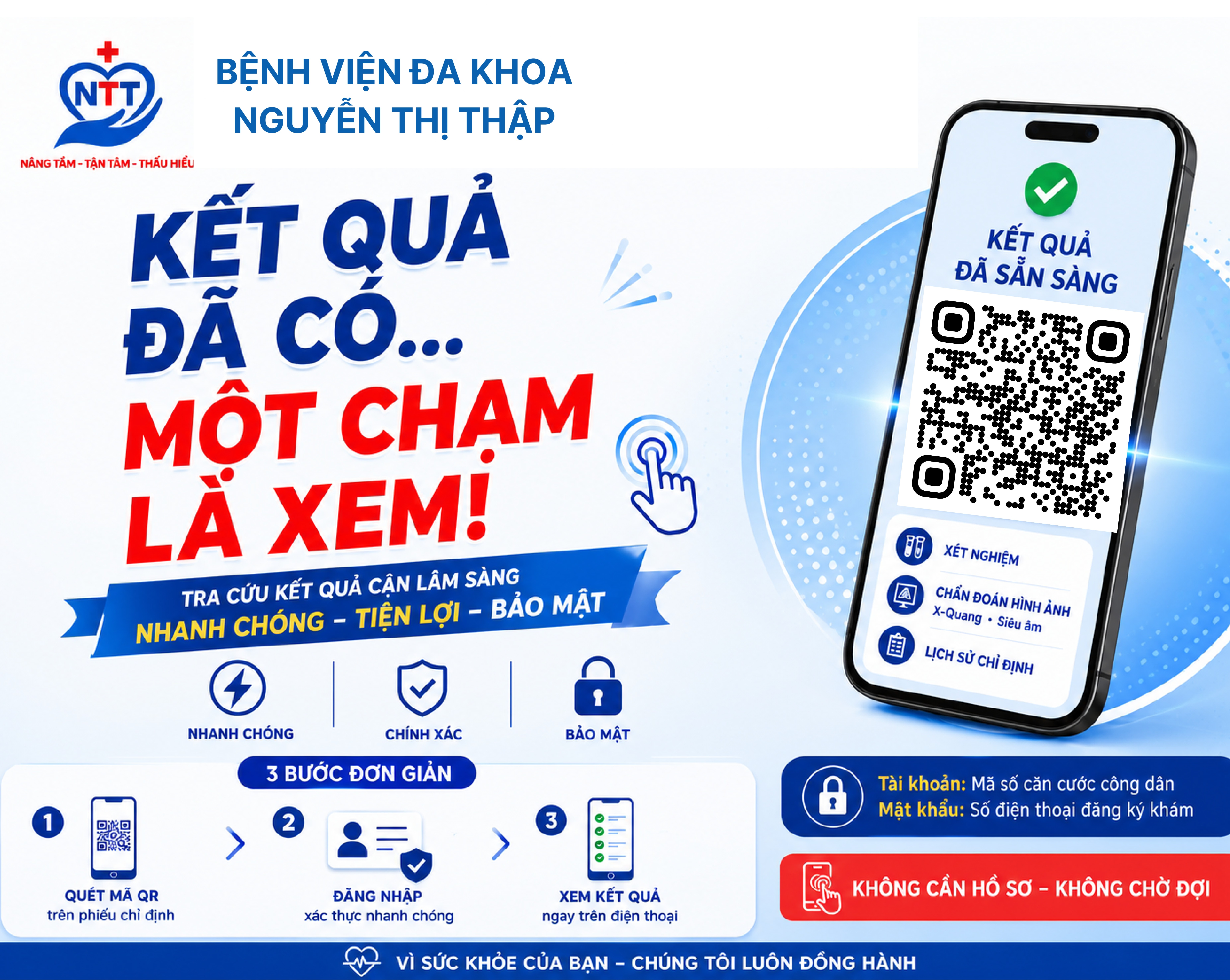 TRA CỨU KẾT QUẢ CẬN LÂM SÀNG